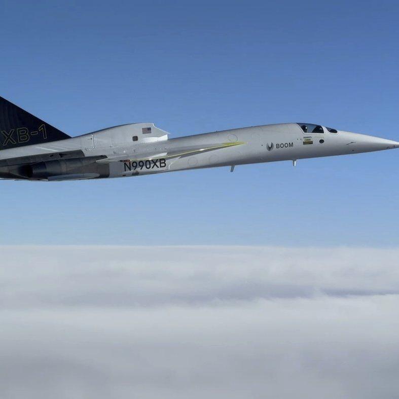 Independently funded jet's sound barrier mark revives talk of commercial supersonic travel